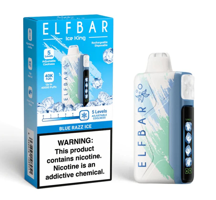 Pod descartable ElfBar Ice King 40000 Puffs