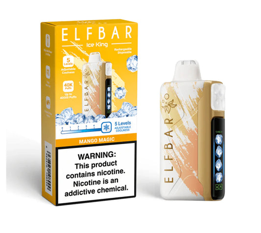 Pod descartable ElfBar Ice King 40000 Puffs